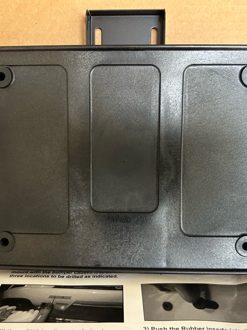 Corvette Sno N Go Retractable License Plate Frame P/N 400